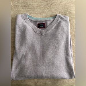 Mens Untuckit V neck sweater